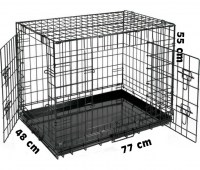 dog crate 77x48x55